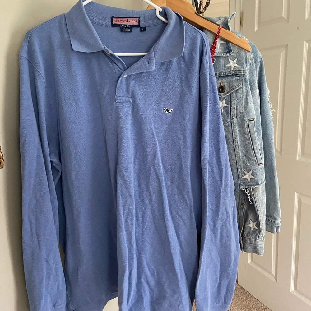 Vineyard vines collared shirt